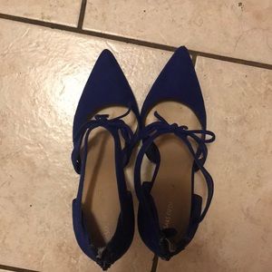 Cobalt blue heels
